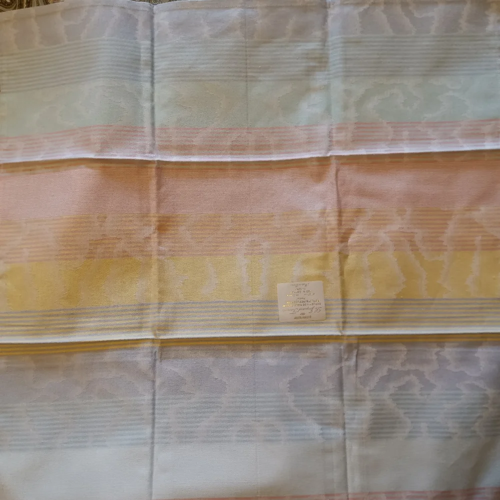 4 NEW Le Jacquard Francais Primrose Bordier Pour Cloth Napkins Set